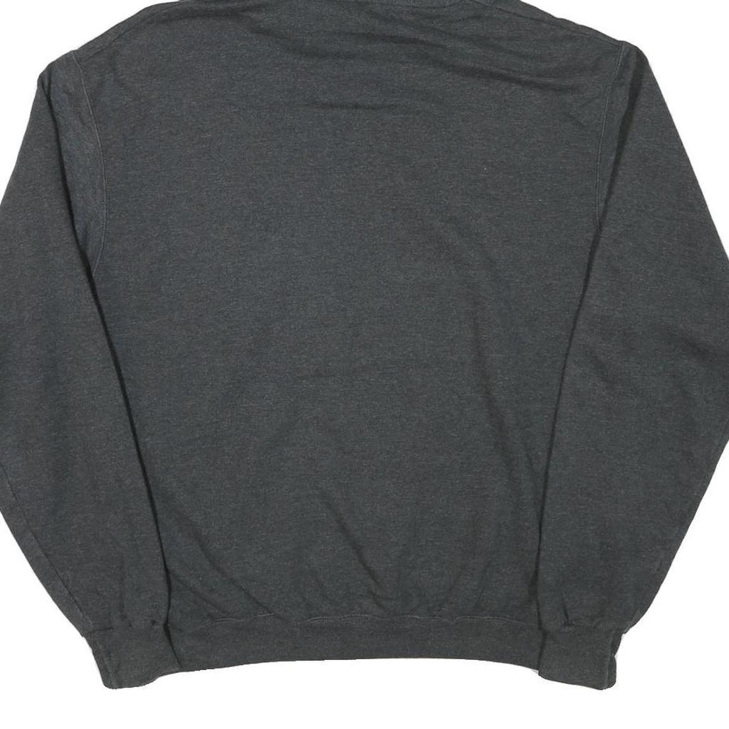 CHAMPION Mens Grey Washington Hoodie L Cotton Blend Pullover Sweatshirt