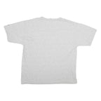 STARTER Mens Grey Basketball Graphic T-Shirt XL Short Sleeve Crew Neck Cotton