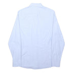 NEXT Mens Blue Cotton Blend Button Down Shirt XS Casual Smart Long Sleeve