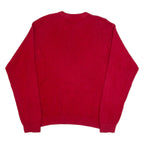 TOMMY HILFIGER Mens Jumper Red Tight Knit XL