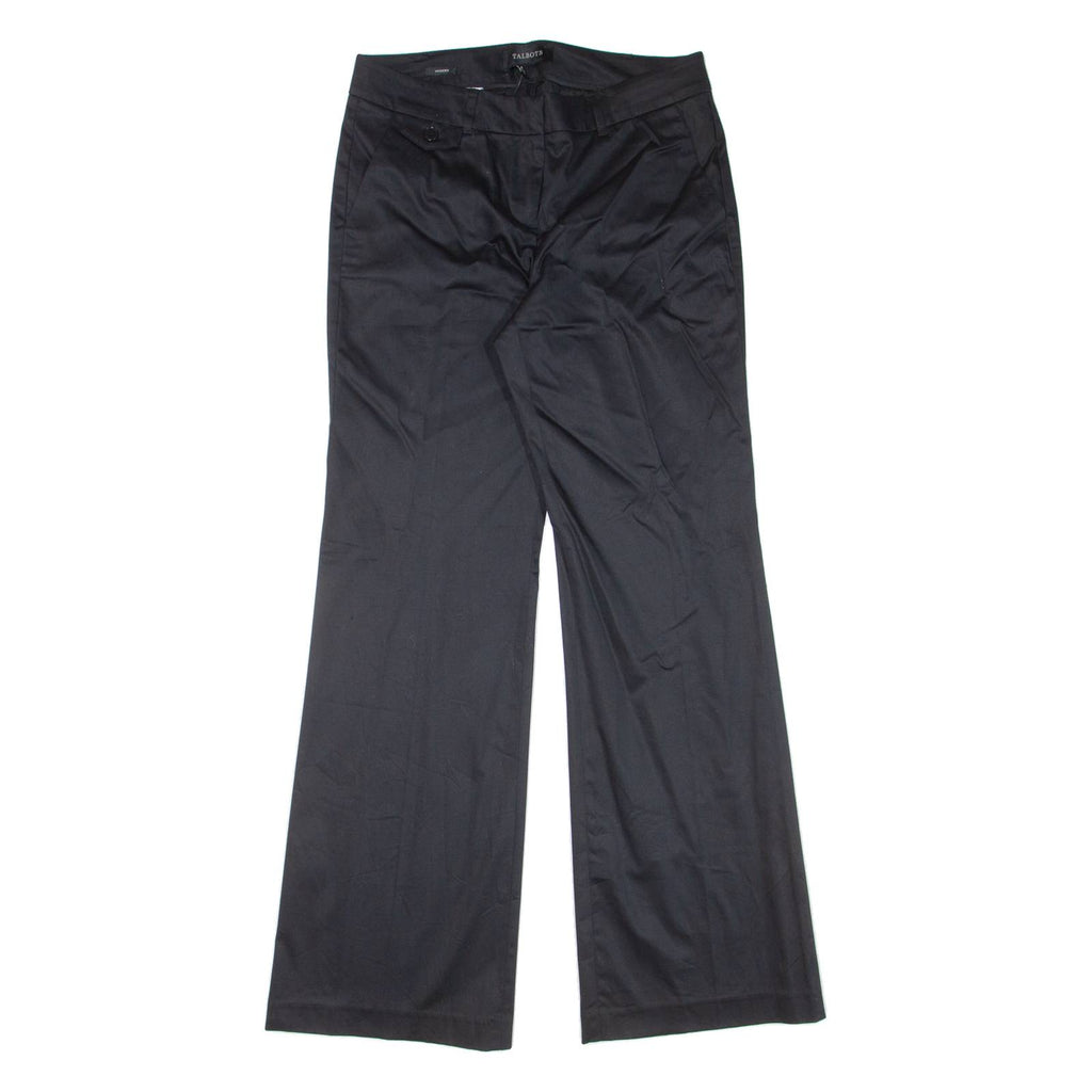 TALBOTS Modern Womens Trousers Blue Relaxed Flared W30 L31