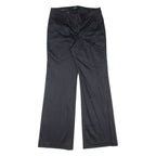 TALBOTS Modern Womens Trousers Blue Relaxed Flared W30 L31