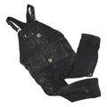 CARHARTT Mens Black Cotton Blend Dungarees Regular Fit Durable Workwear 2XL W50