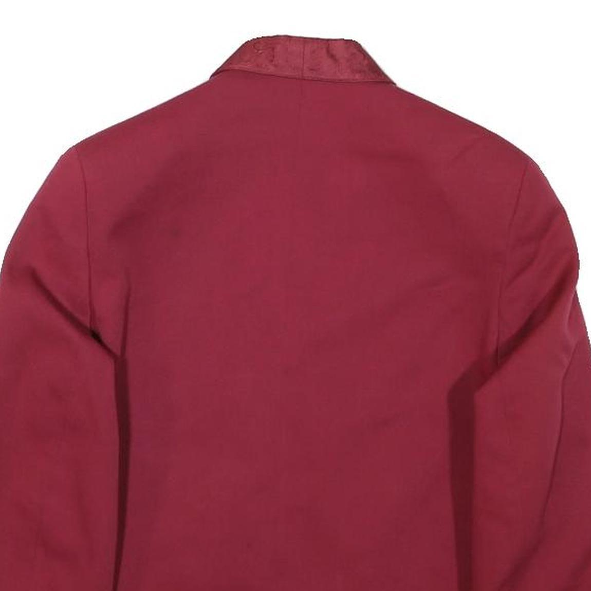 PACHINCO Womens Red Button Jacket XS Polyester Blend Tailored Elegant Blazer