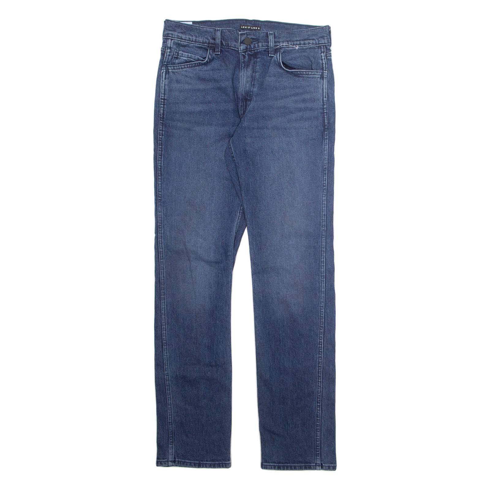 LEVI'S Womens Jeans Blue Regular Tapered Stone Wash W30 L32