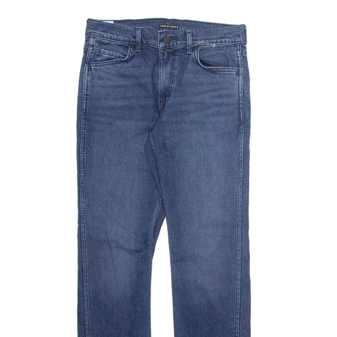 LEVI'S Womens Jeans Blue Regular Tapered Stone Wash W30 L32