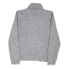 THE NORTH FACE Womens Grey Jacket M Polyester Blend Zip Casual Activewear
