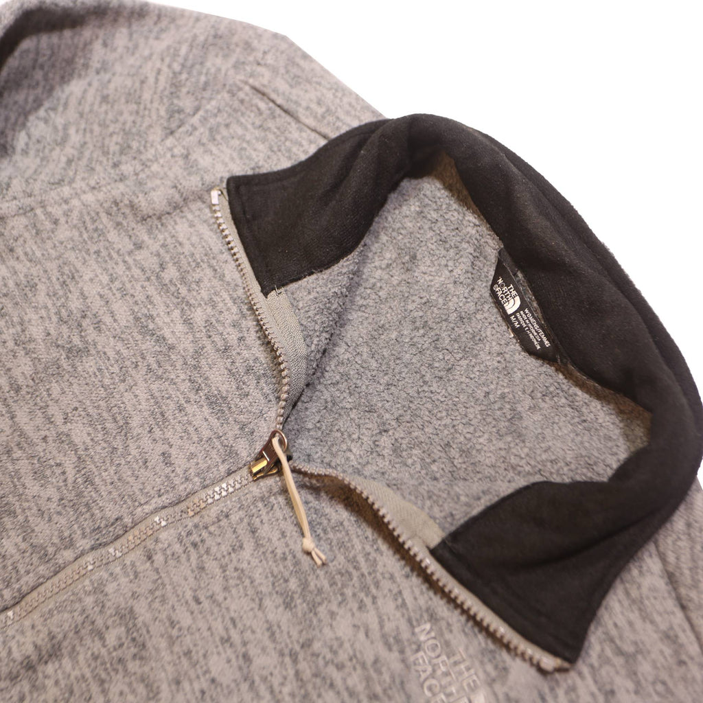 THE NORTH FACE Womens Grey Jacket M Polyester Blend Zip Casual Activewear