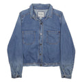 DIESEL Womens Blue Denim Shirt M Cotton Casual Button Front Pockets
