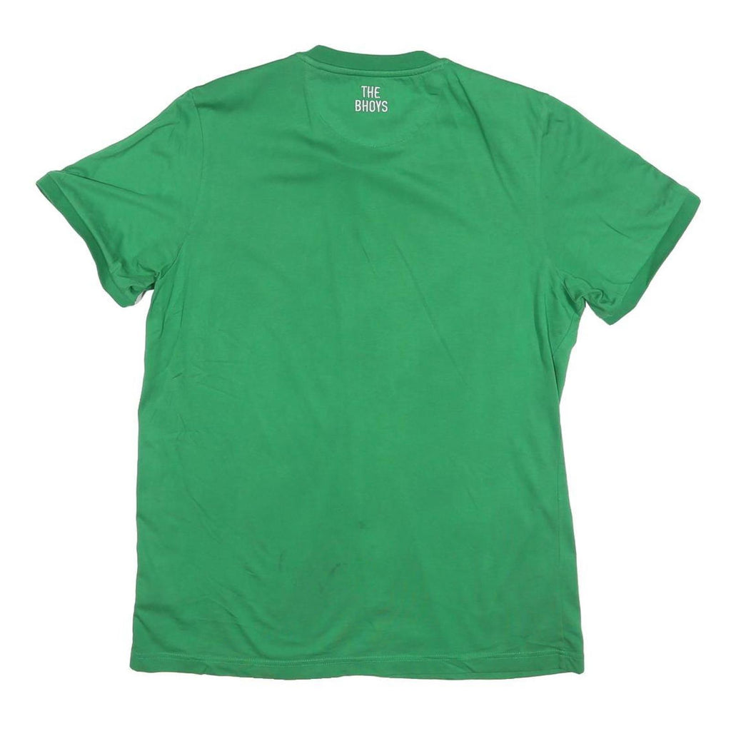 ADIDAS Mens Green White Football T-Shirt M Short Sleeve Crew Neck Celtic