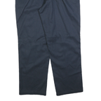 DICKIES Mens Navy Blue Regular Fit Straight Leg Trousers W40 L30 Workwear