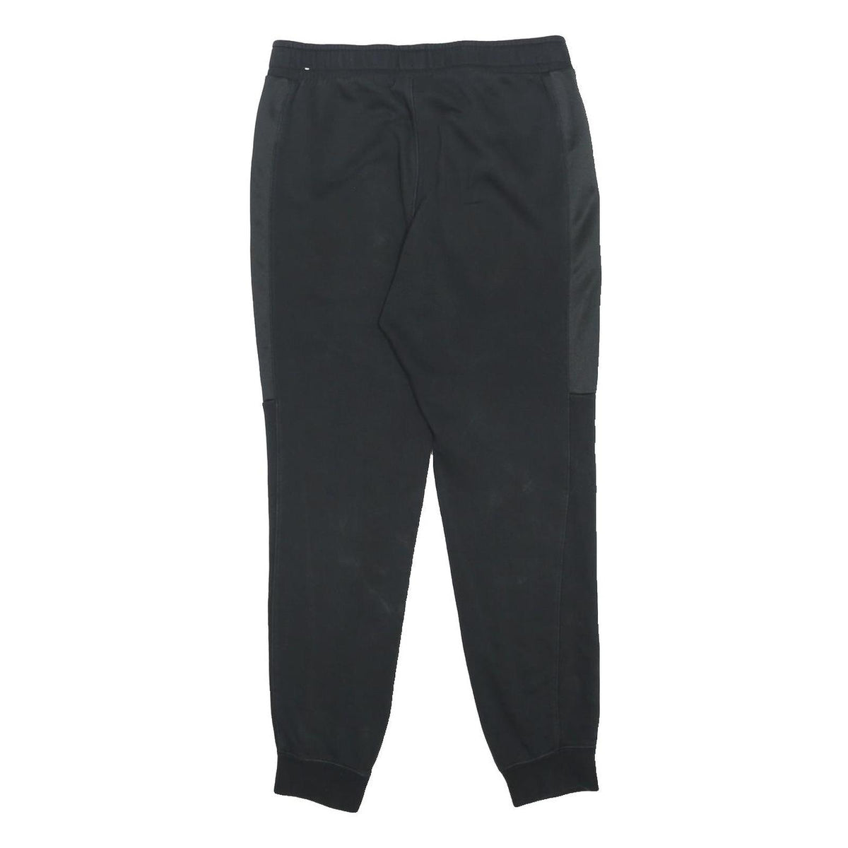 NIKE Mens Joggers Black S W28 L28 Cotton Blend Slim Tapered Sports Casual
