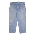 CARHARTT Mens Blue Relaxed Straight Denim Medium Cotton W40 L30 Workwear Casual