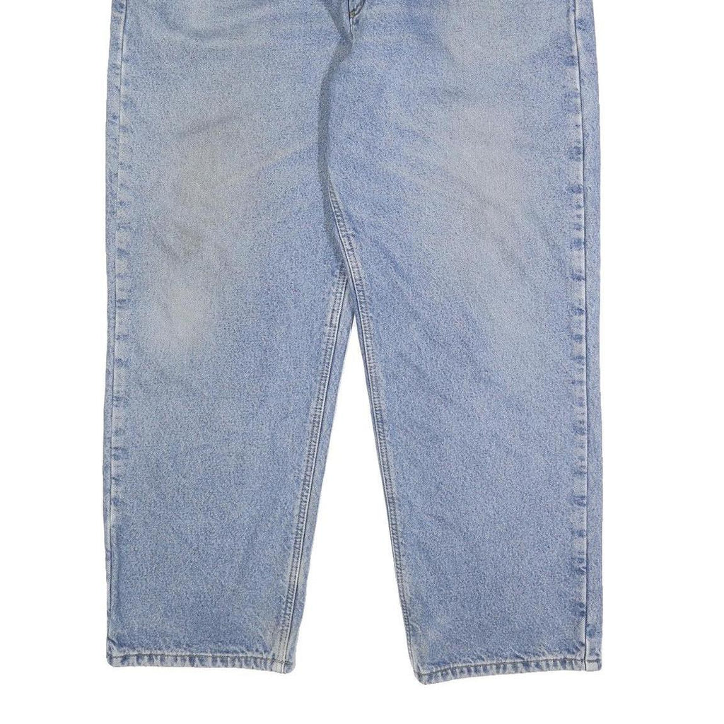 CARHARTT Mens Blue Relaxed Straight Denim Medium Cotton W40 L30 Workwear Casual