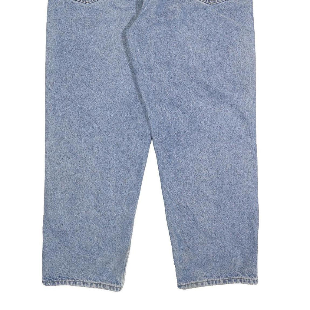 CARHARTT Mens Blue Relaxed Straight Denim Medium Cotton W40 L30 Workwear Casual