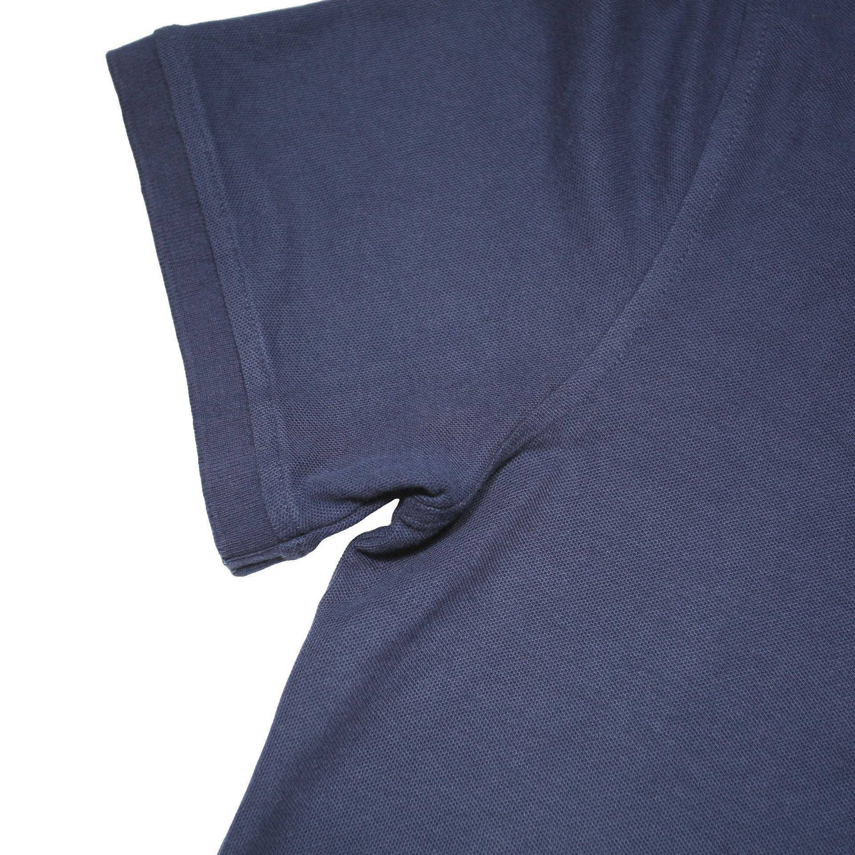 TOMMY HILFIGER Mens Navy Blue Polo Shirt XL Cotton Blend Short Sleeve Classic