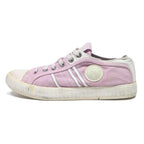 DIESEL Canvas Womens Low Top Trainers Pink UK 6 Casual Lightweight Canvas Shoes