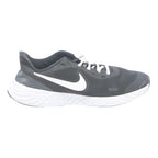 NIKE Revolution Womens Black & White Low Top Trainers Synthetic UK 6 Lightweight