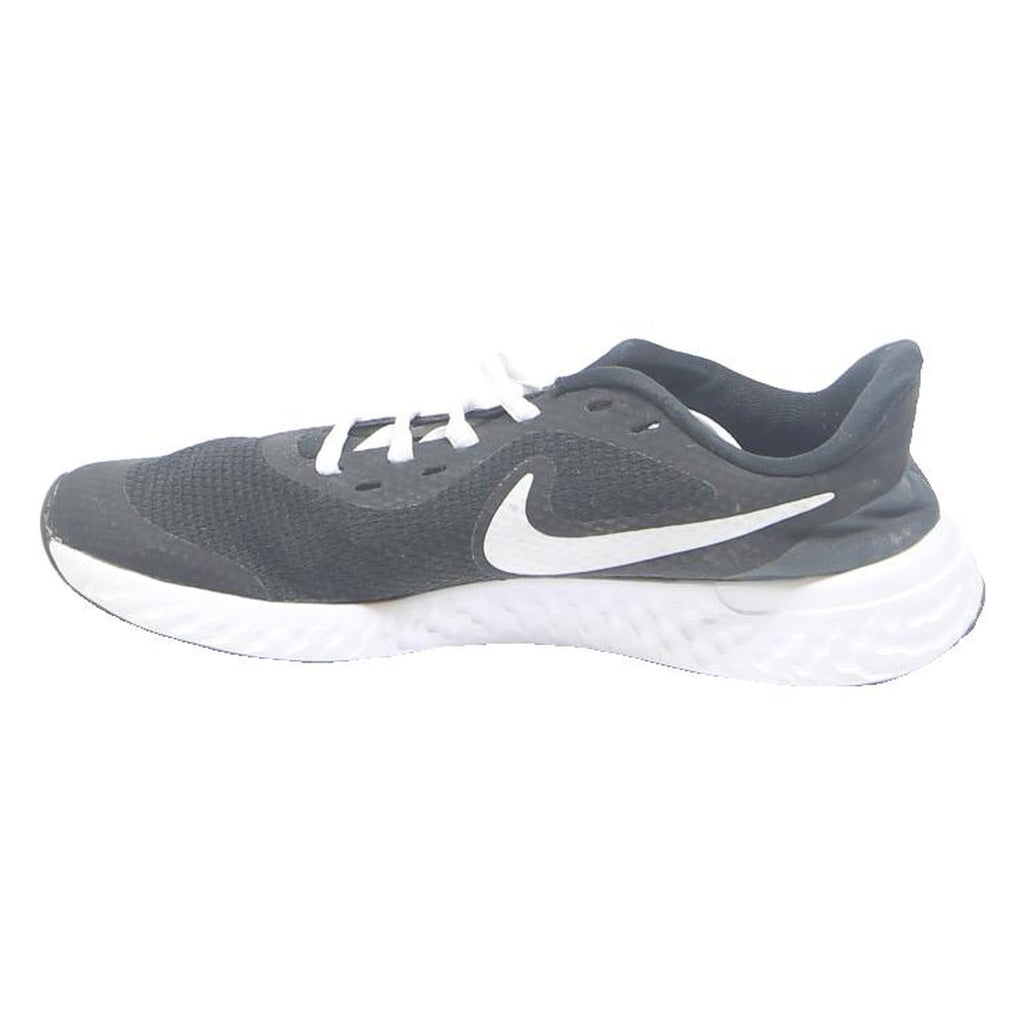 NIKE Revolution Womens Black & White Low Top Trainers Synthetic UK 6 Lightweight