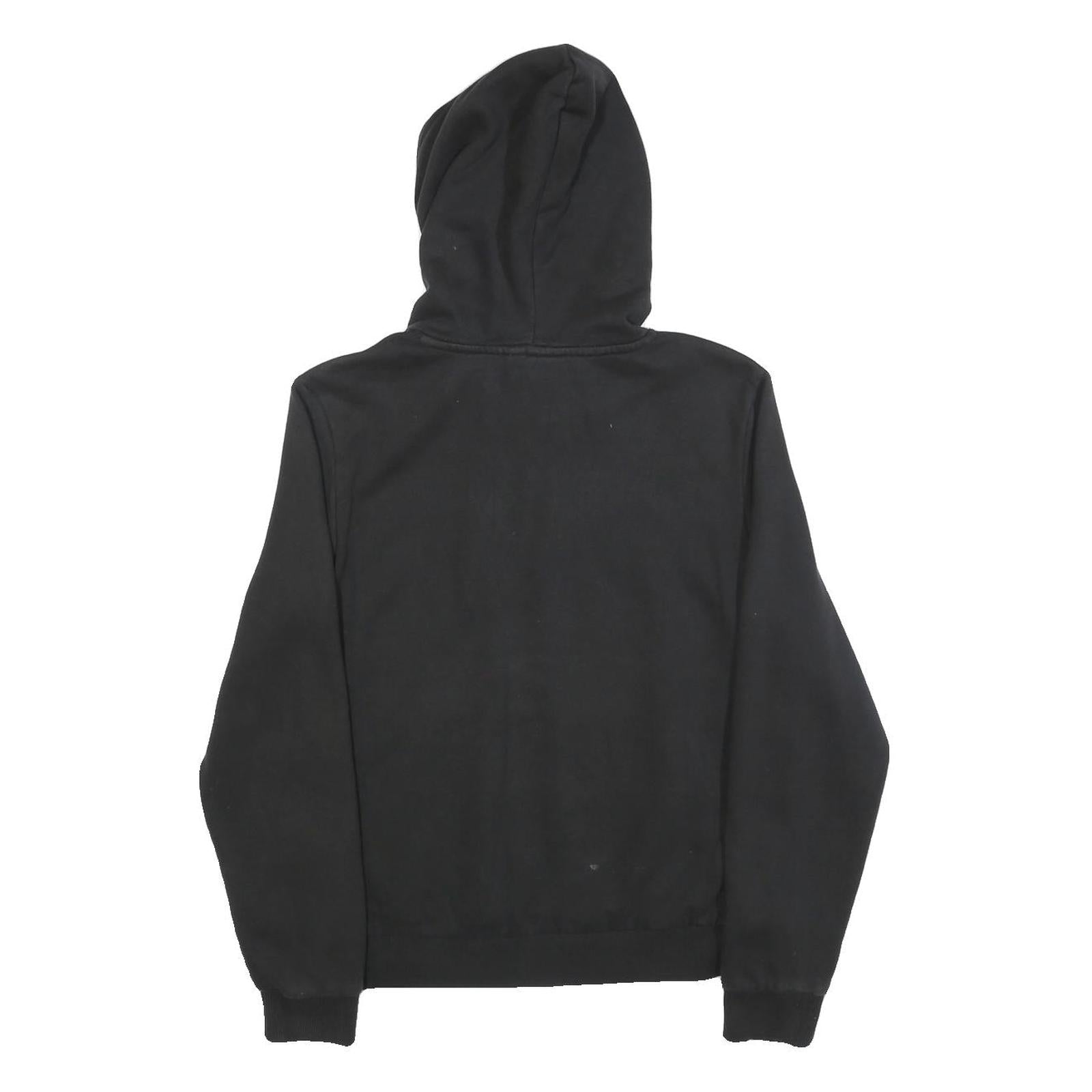 PUMA Boys Black Hoodie L Cotton Pullover Hooded Sweatshirt