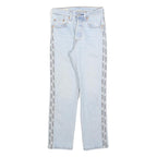 LEVI'S 501 BIG E Womens Jeans Blue Regular Straight Denim Light W24 L26 Cotton