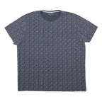 ACW 85 Mens Blue Graphic T-Shirt XL Short Sleeve Crew Neck Cotton Blend