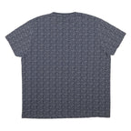 ACW 85 Mens Blue Graphic T-Shirt XL Short Sleeve Crew Neck Cotton Blend