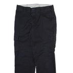 DICKIES Cargo Mens Trousers Black Regular Straight W34 L32