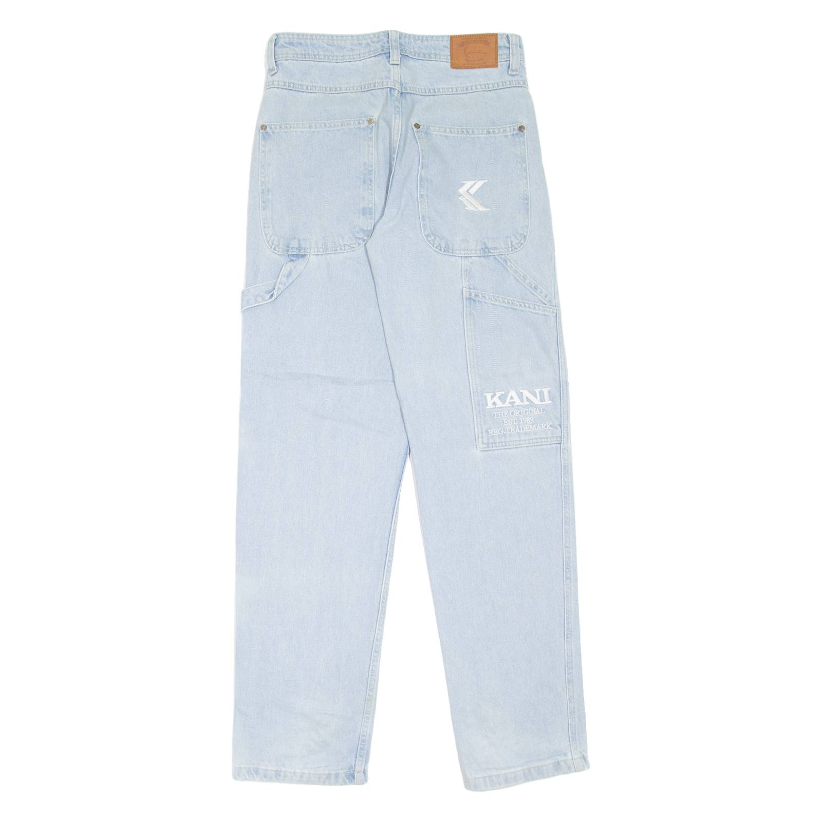KARL KANI Carpenter Mens Jeans Blue Regular Tapered W30 L32