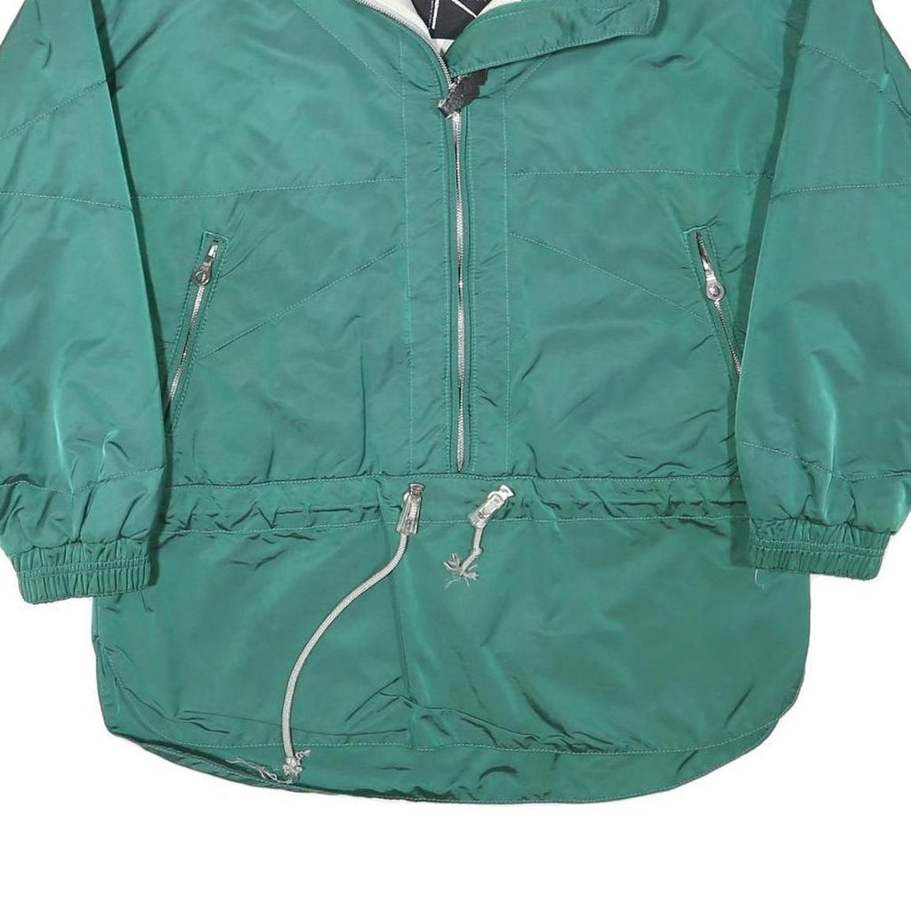 KAELIN Womens Green Jacket L Polyester Blend Zip Outdoor Casual Lightweight