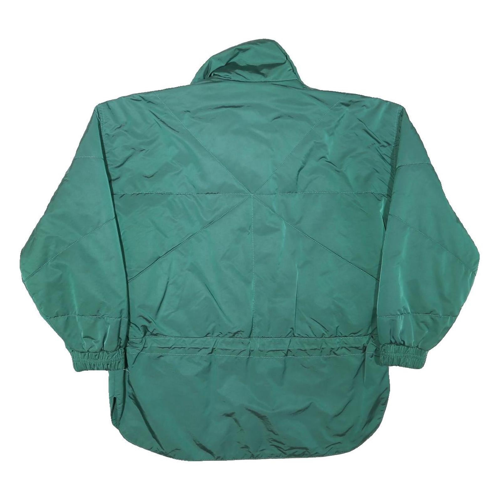 KAELIN Womens Green Jacket L Polyester Blend Zip Outdoor Casual Lightweight