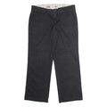 DICKIES 774 Workwear Womens Twill Trousers Black Classic Straight W34 L28