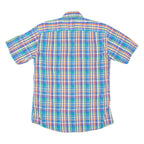 PIERRE CARDIN Mens Shirt Blue Plaid S