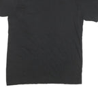 PUMA Mens Black Plain T-Shirt XL Short Sleeve Crew Neck Cotton Blend