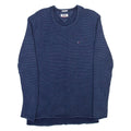 TOMMY HILFIGER Long Womens Jumper Blue Tight Knit M