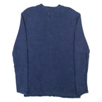TOMMY HILFIGER Long Womens Jumper Blue Tight Knit M