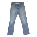 CARHARTT Mens Jeans Blue Regular Straight Denim Light W32 L31 Workwear Durable