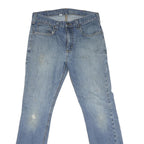 CARHARTT Mens Jeans Blue Regular Straight Denim Light W32 L31 Workwear Durable