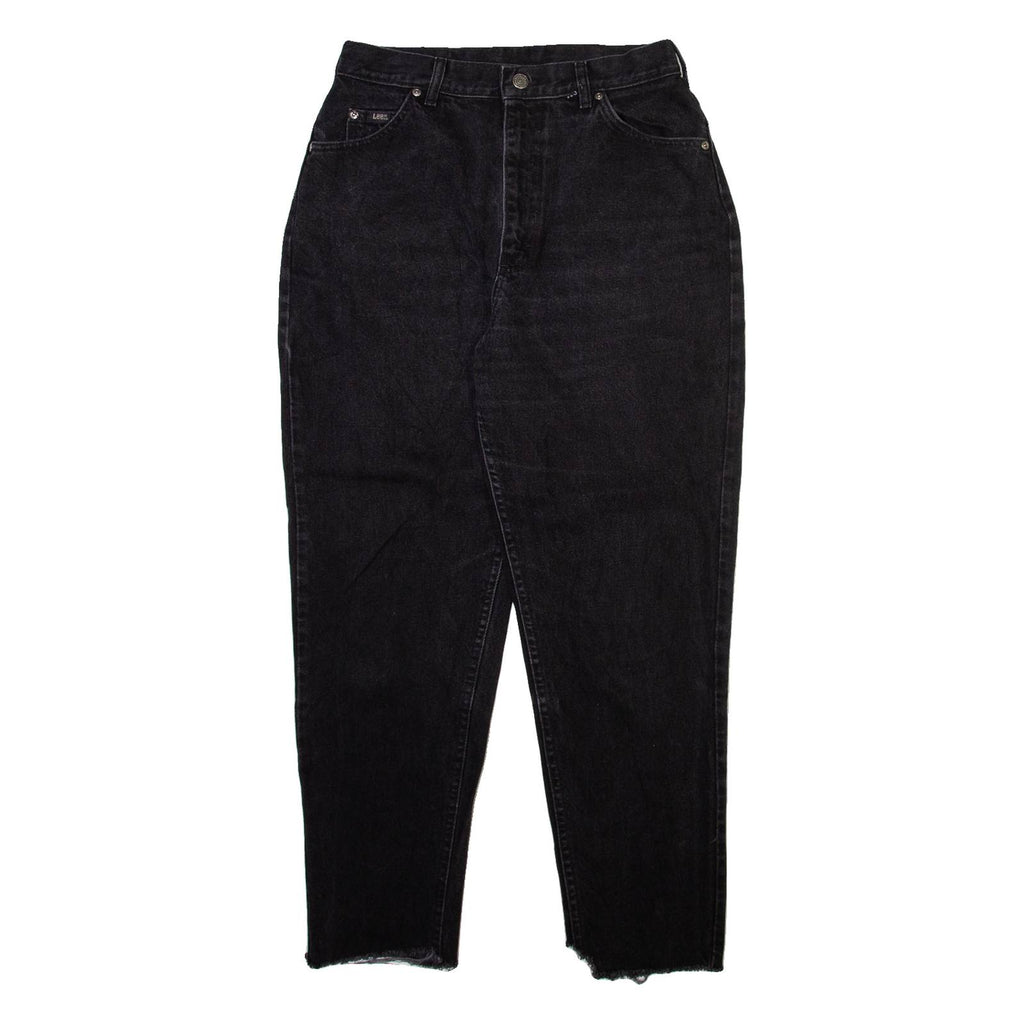 LEE Womens Jeans Grey Relaxed Tapered W28 L27