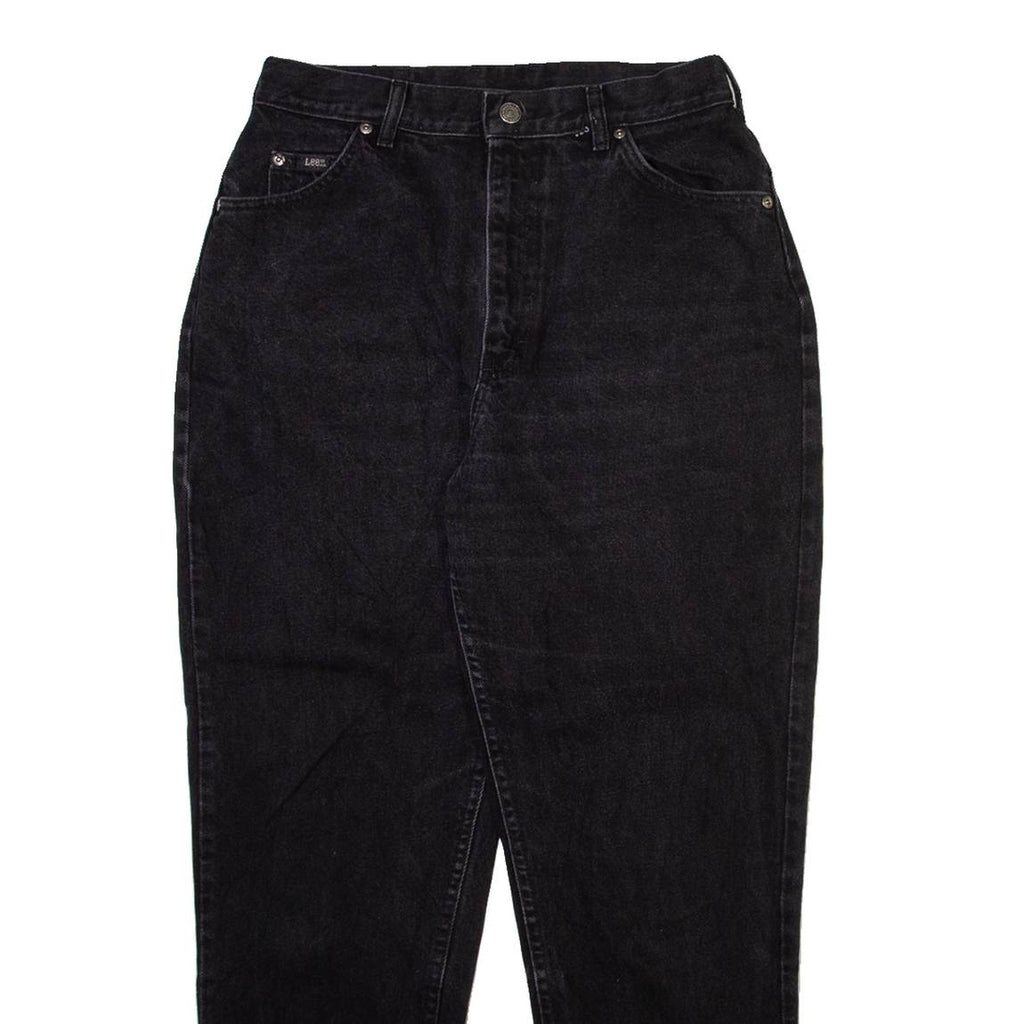 LEE Womens Jeans Grey Relaxed Tapered W28 L27