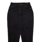 LEE Womens Jeans Grey Relaxed Tapered W28 L27