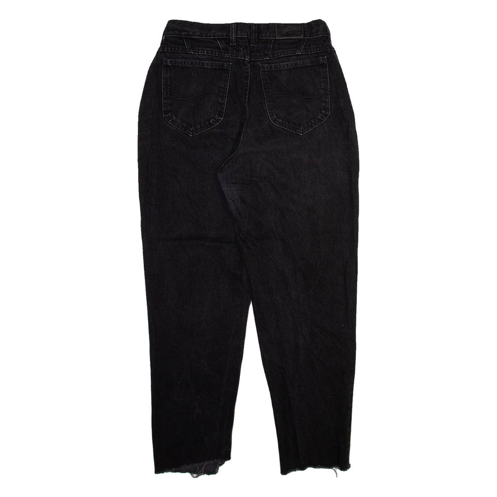 LEE Womens Jeans Grey Relaxed Tapered W28 L27