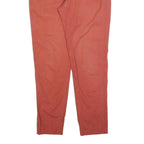 J.CREW Mens Cotton Slim Tapered Red Trousers W29 L30 Casual Smart