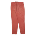 J.CREW Mens Cotton Slim Tapered Red Trousers W29 L30 Casual Smart