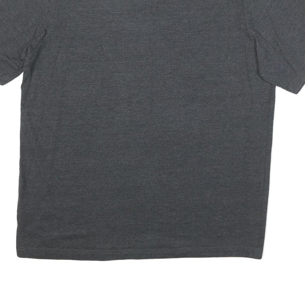 CHAMPION Mens Charcoal Grey Graphic T-Shirt XL Short Sleeve Crew Neck Logo