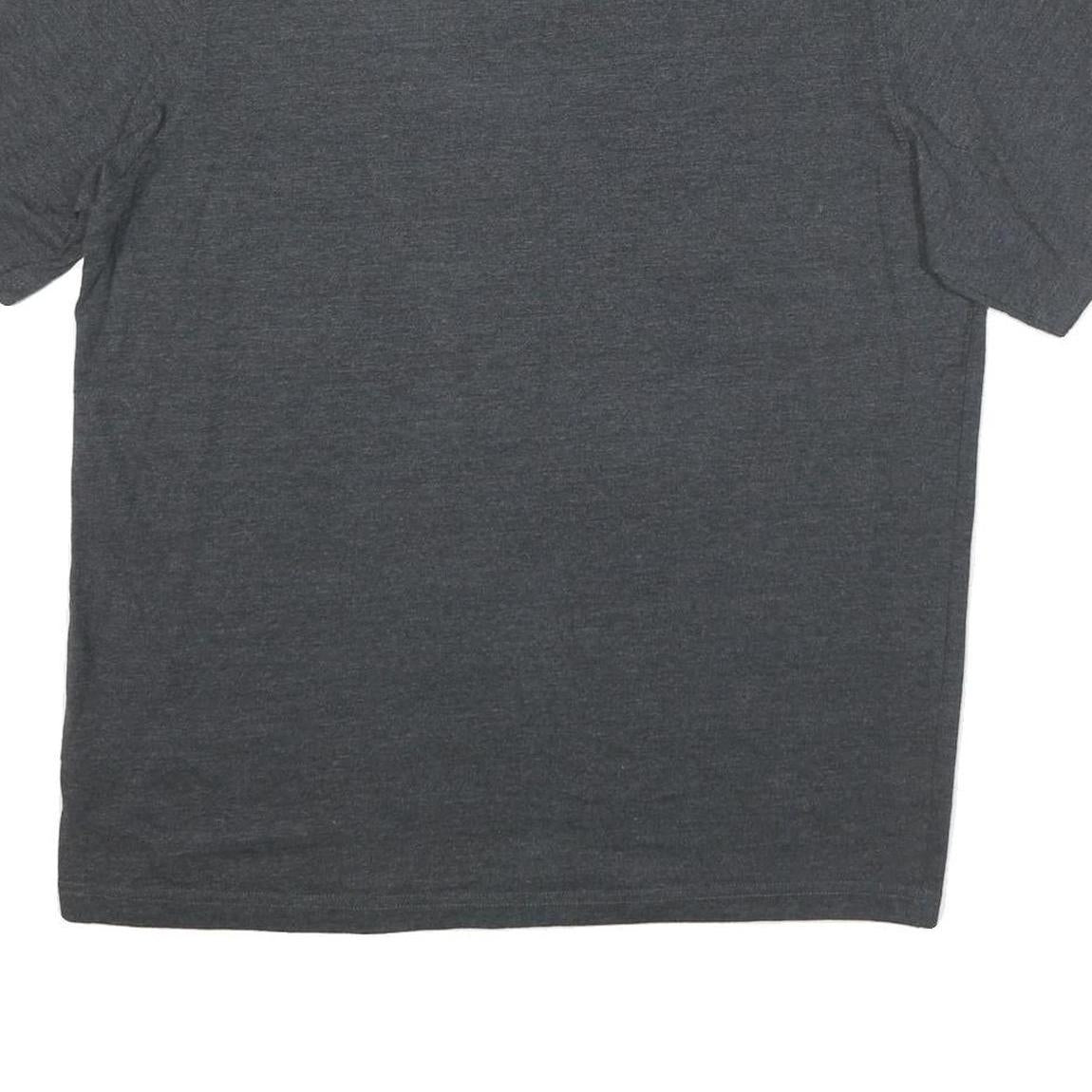 CHAMPION Mens Charcoal Grey Graphic T-Shirt XL Short Sleeve Crew Neck Logo