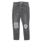 LEVI'S 721 High Rise Skinny Womens Jeans Grey Slim Skinny Denim Medium W29 L28