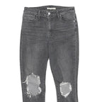 LEVI'S 721 High Rise Skinny Womens Jeans Grey Slim Skinny Denim Medium W29 L28