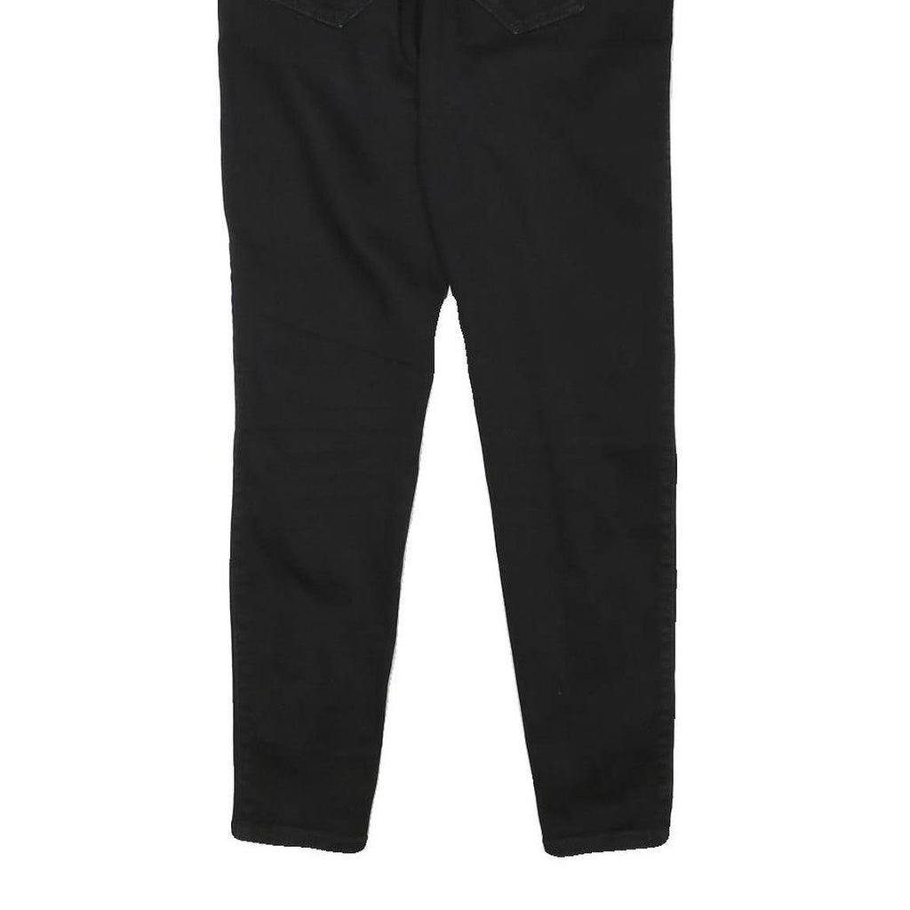 DIESEL Womens Jeans Black Slim Skinny Denim Raw W27 L25 Zip Closure