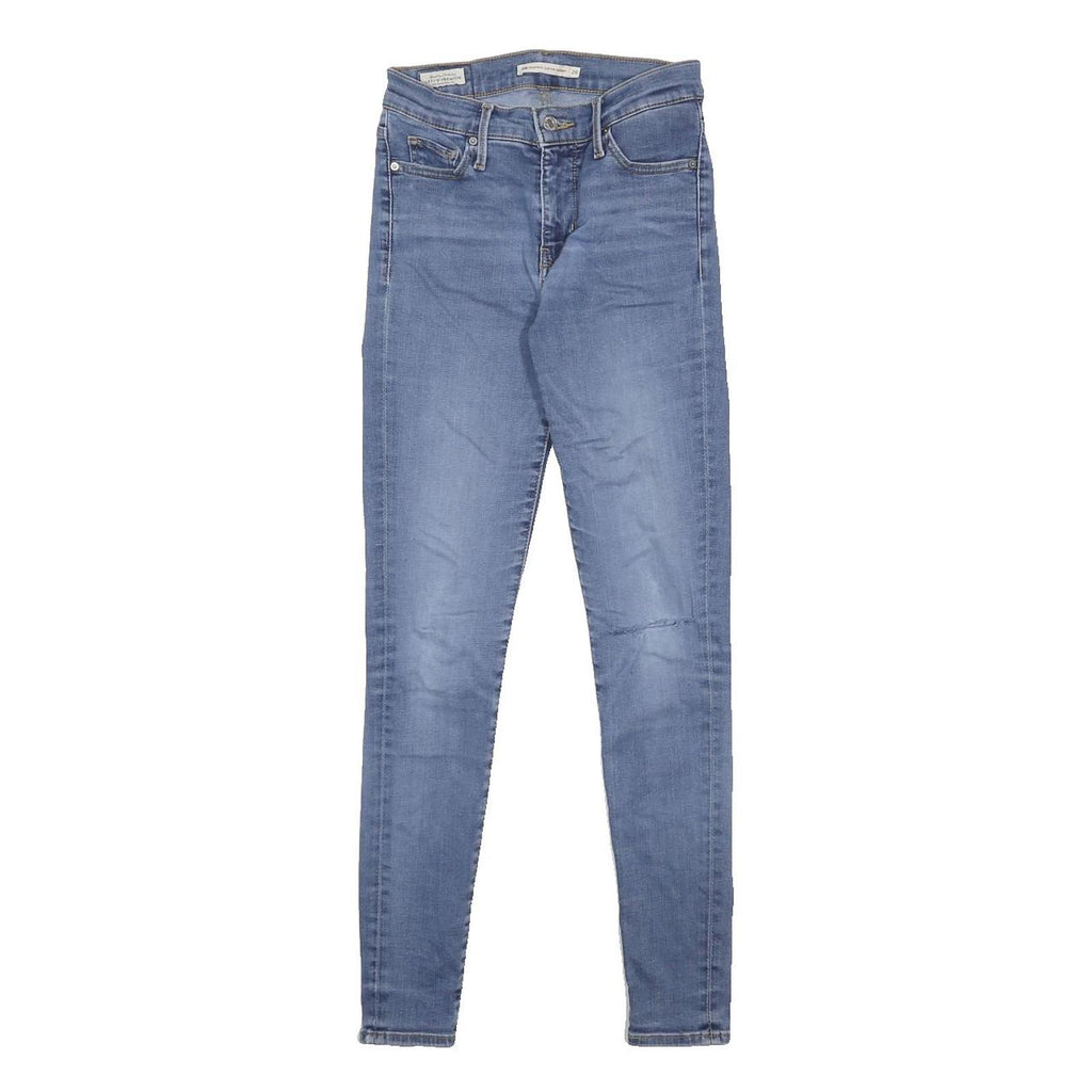 LEVI'S 310 BIG E Womens Jeans Blue Slim Skinny Denim Medium W26 L30 Stretch